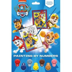 Paw patrol paint by numbers...