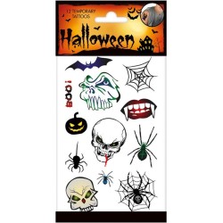 Halloween barntatueringar...