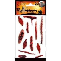 Halloween barntatueringar...
