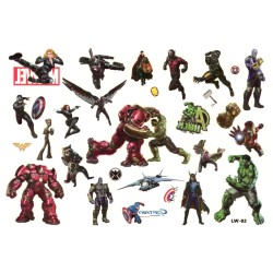 Avengers barntatueringar 20...