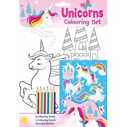 Unicorn pysselpaket pennor...